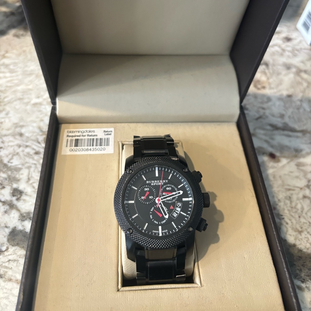 Men’s Burberry watch